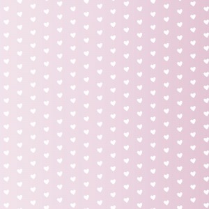 Winter Pink Heart Shape Pattern